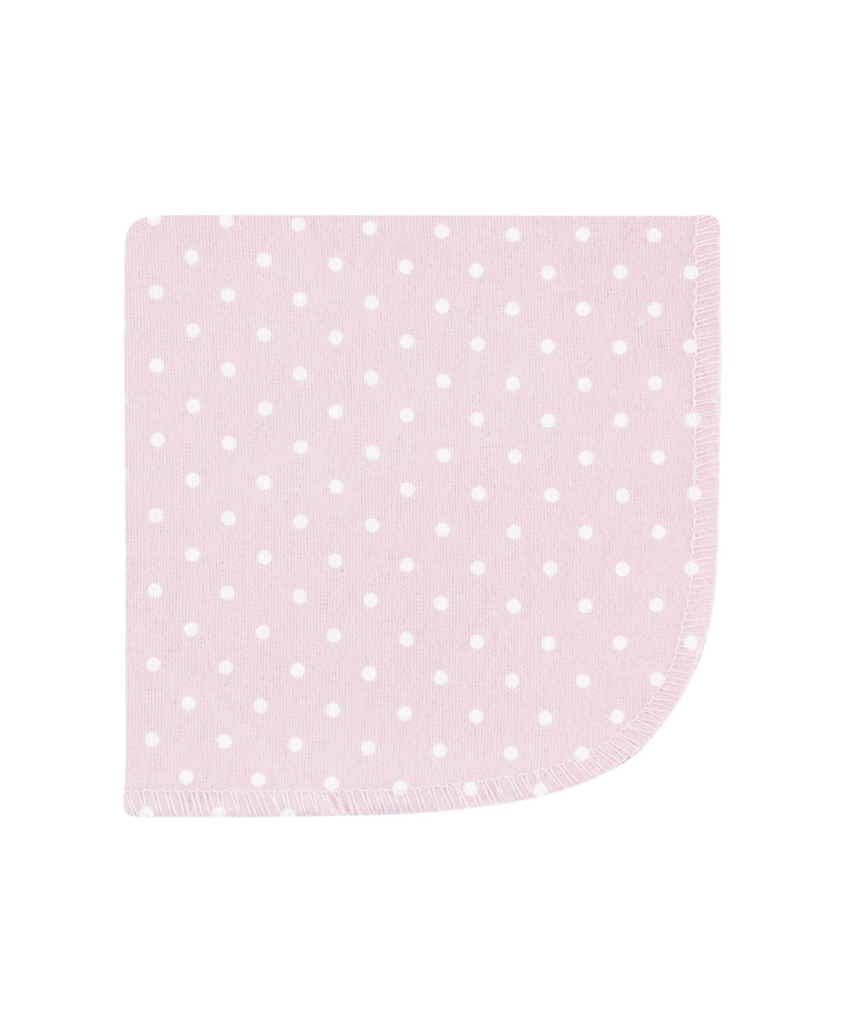 Hudson Baby Infant Girl Flannel Cotton Washcloths, Vintage Blossom 10 Pack, One Size - Vintage blossom 10 pack