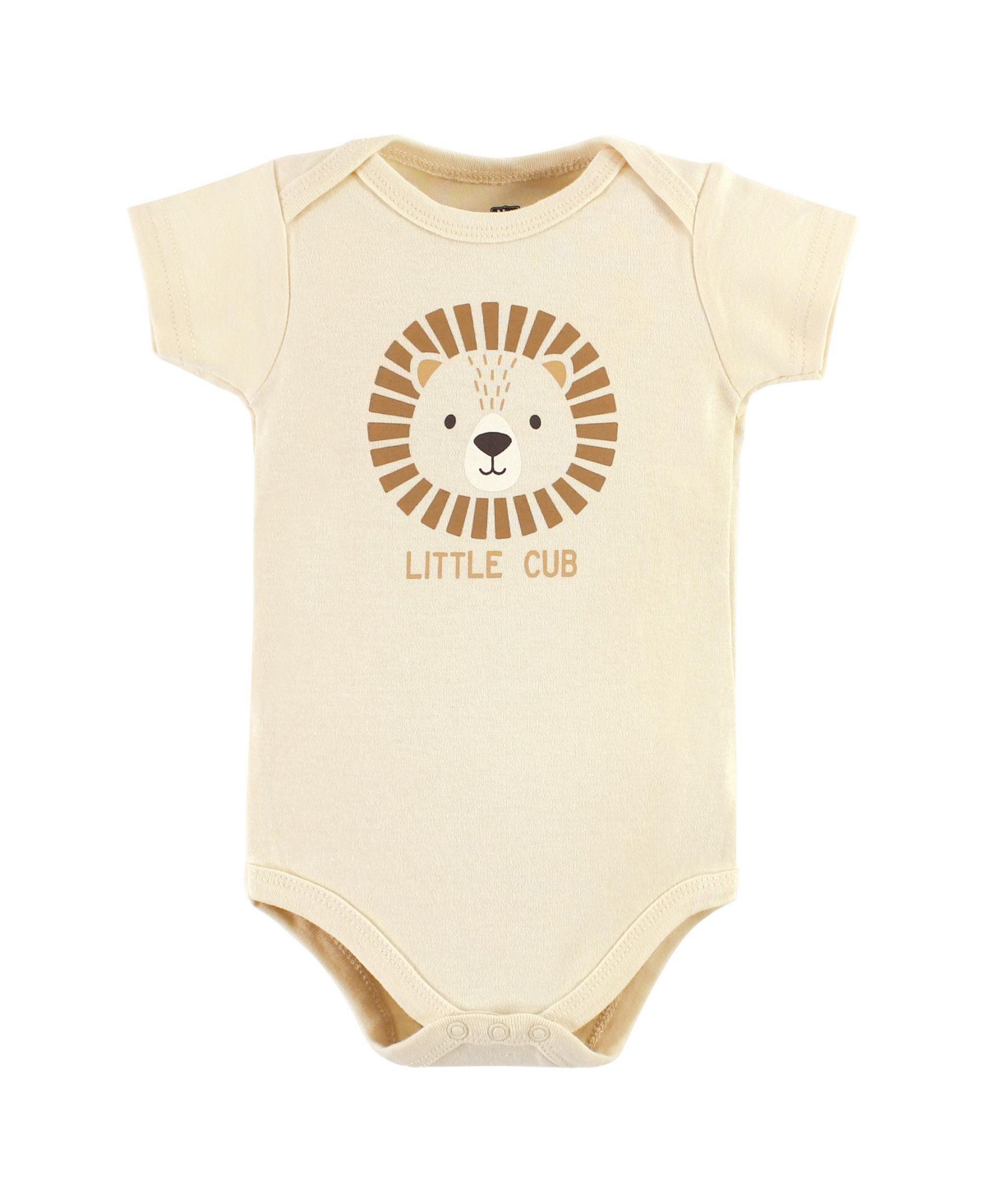 Hudson Baby Baby Boys Cotton Bodysuit, Pant and Shoe Set,- Brave lion