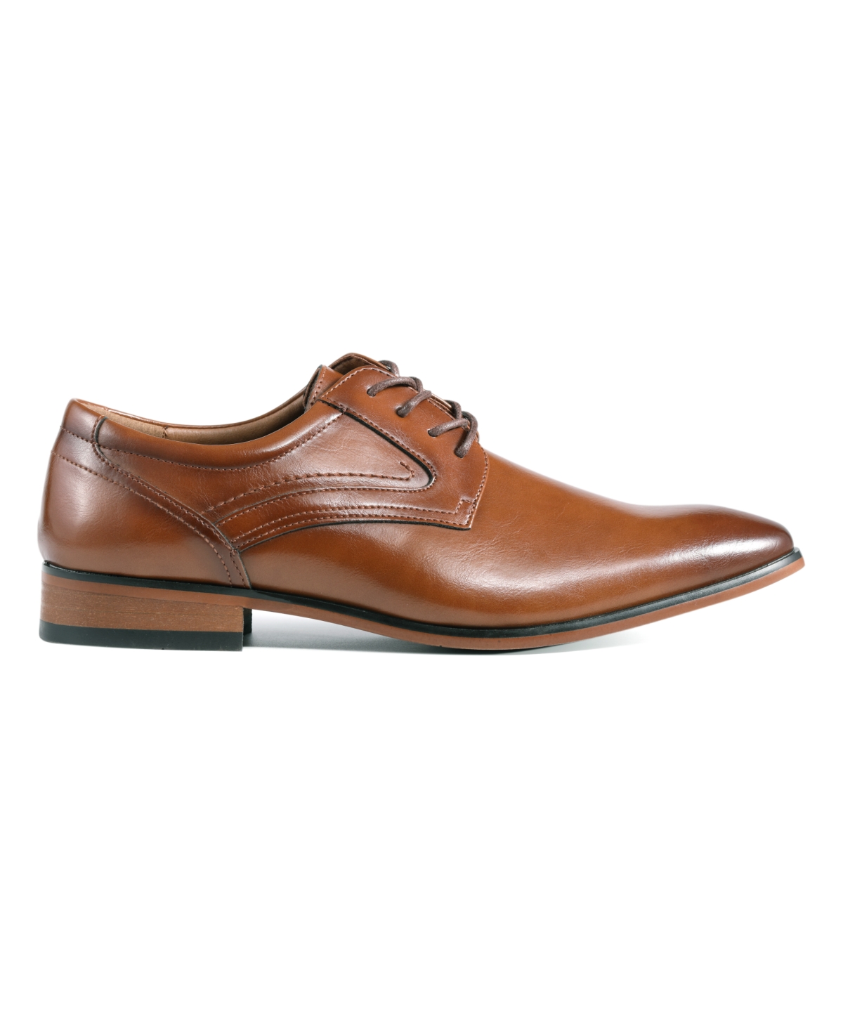 Guess Men's Sameer Tapered Lace Up Dress Oxfords In Medium Brown
