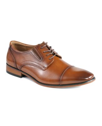 GUESS Oliver Men\'s Black Cap Toe Oxford Dress Shoes Lace Up Formal Size 9.5 M Guess Shelly Cap Toe Oxford Dress Shoes Lace-Up Mens Size  main image 4