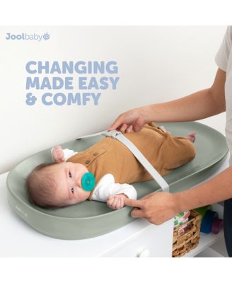 Waterproof Baby Changing Pad - Easy to Clean, Lightweight & Portable - Large Foam Cushion for Comfort