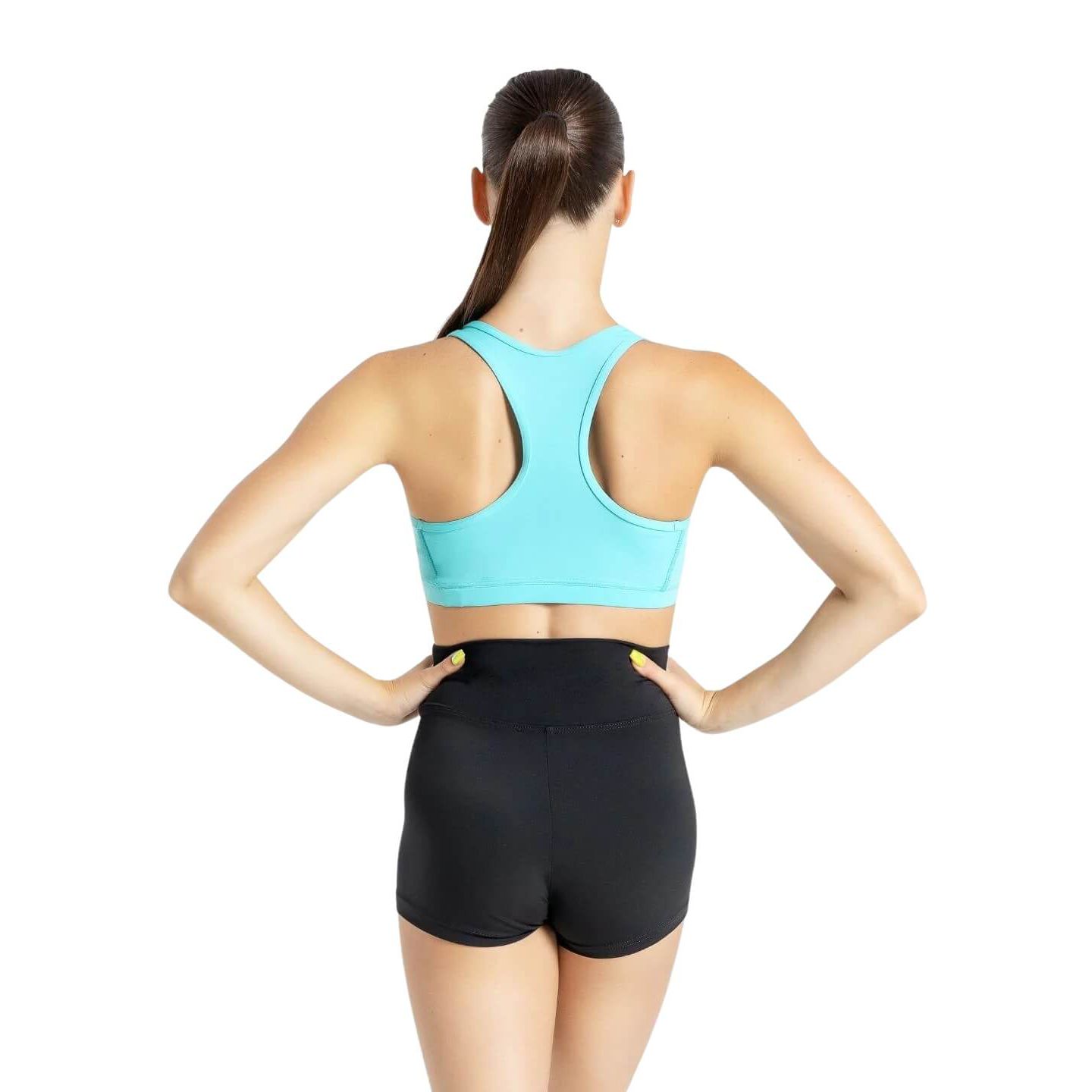 Женские шорты Capezio High Waisted, цвет: Чёрный — фото 4