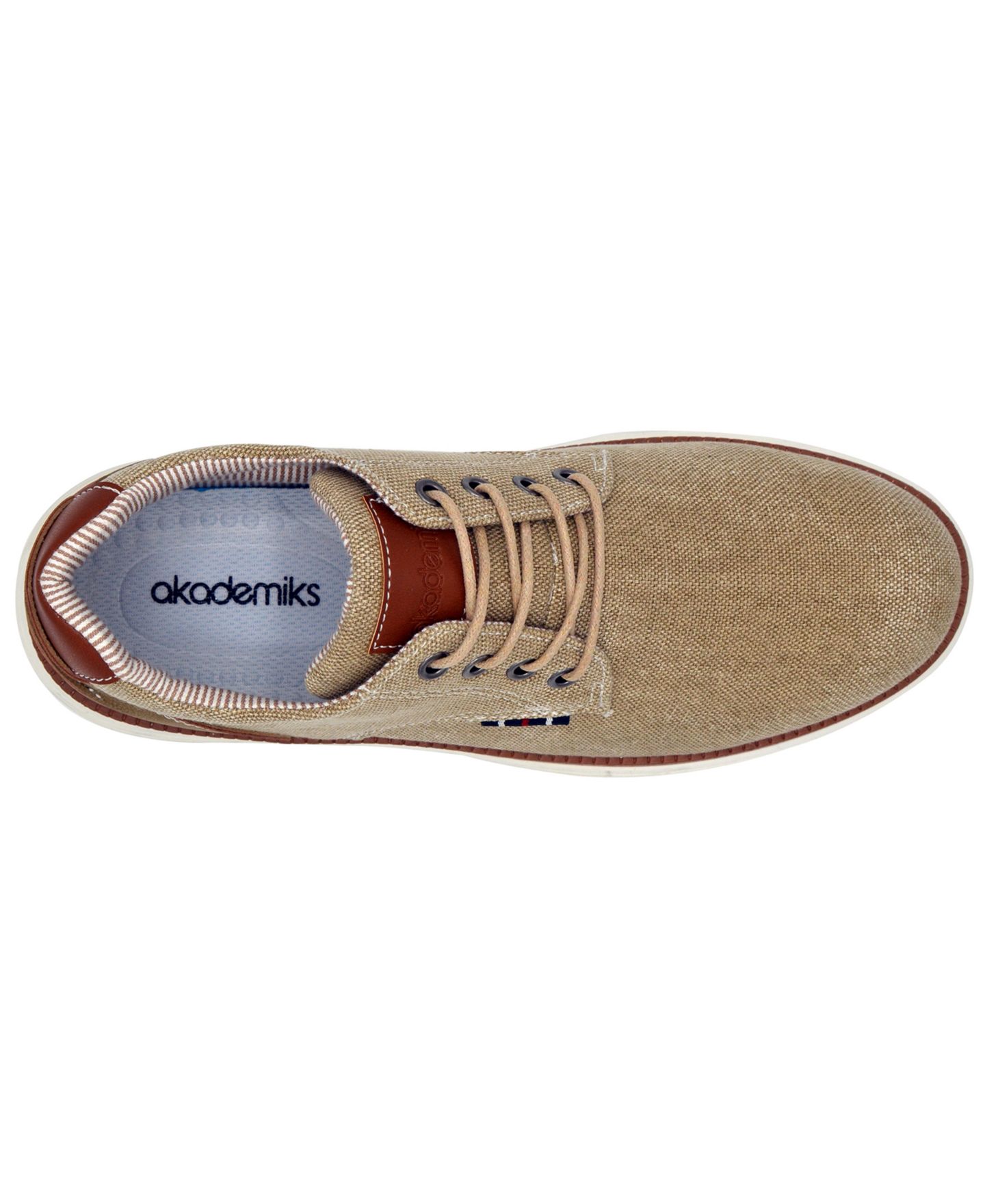 Мужские кроссовки Akademiks Dayton Chambray Casual, цвет: Чёрный — фото 9