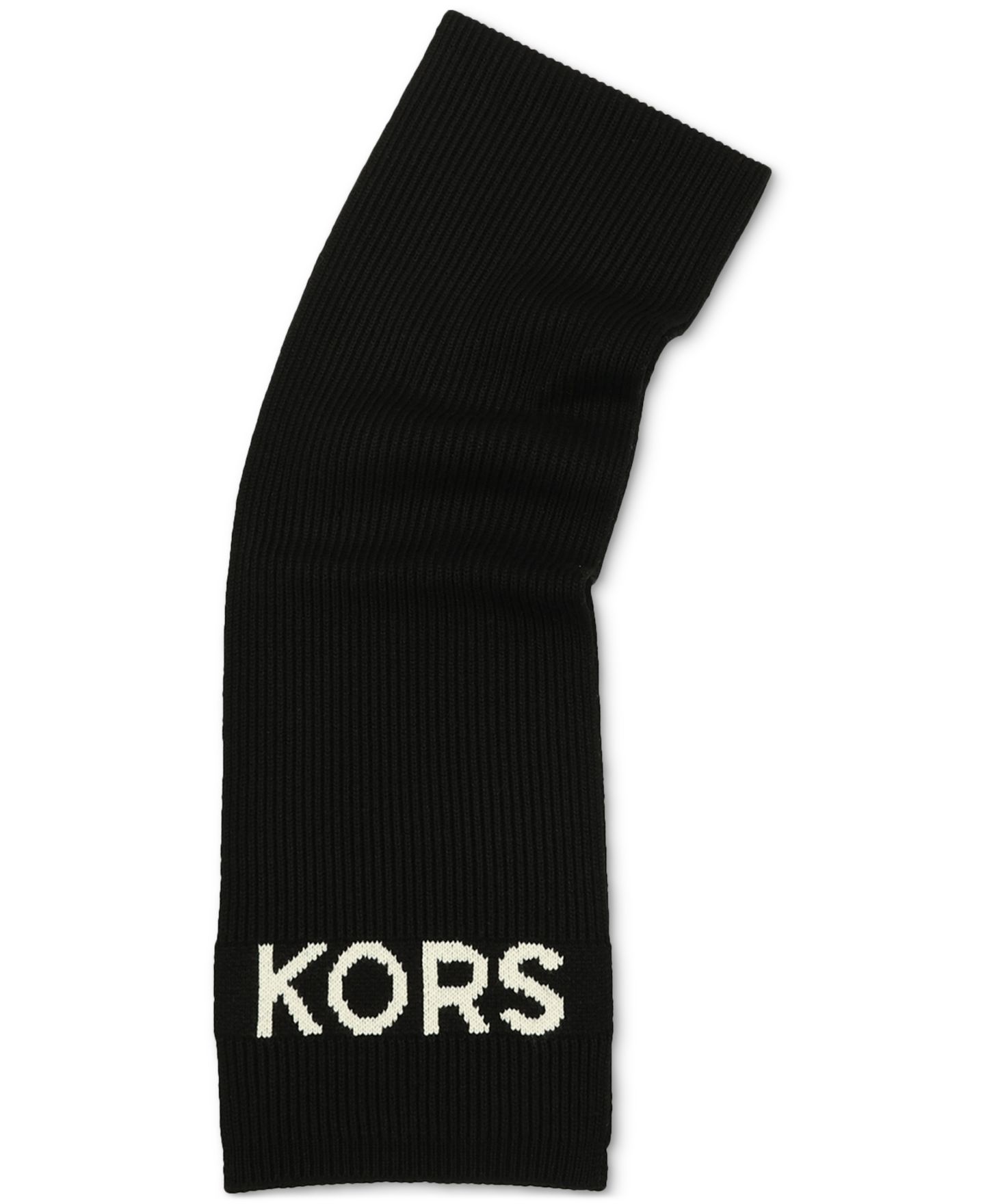 Женские комплекты Michael Kors Fisherman's Rib Beanie and Scarf Boxed Gift Set, цвет: Чёрный — фото 8