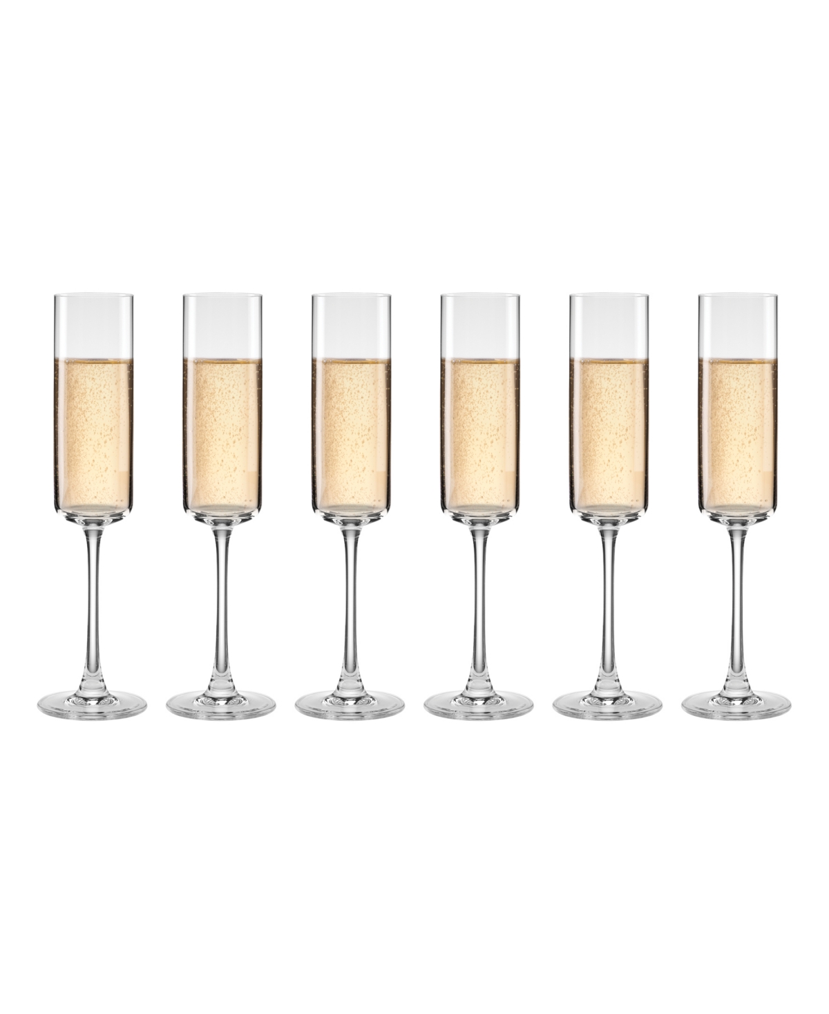 Lenox Tuscany Classics Straight Flutes, Set Of 6 In Clear