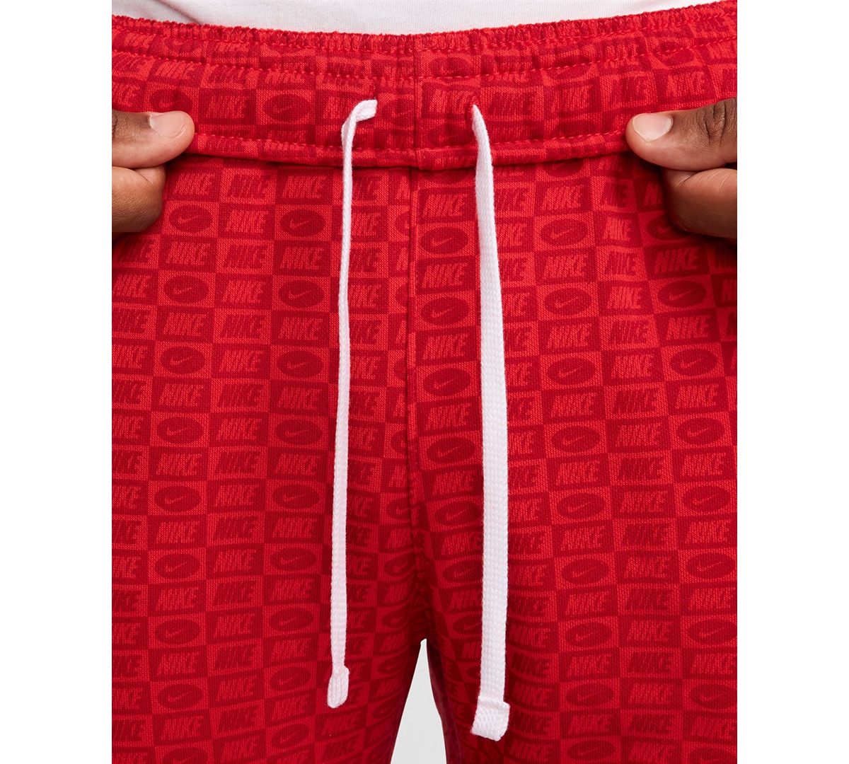 Nike Men's Sportswear Club Monogram Joggers -whi