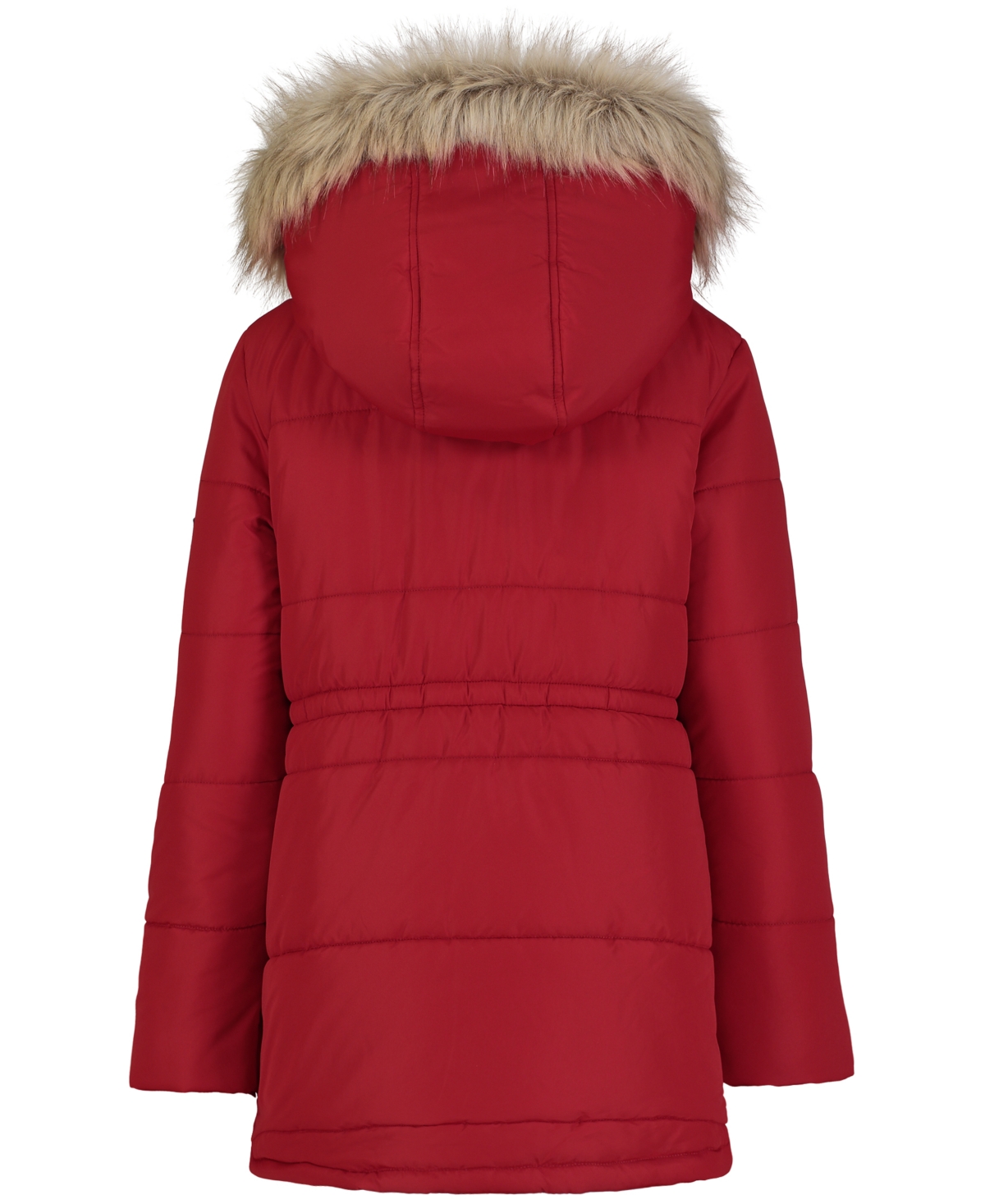 Tommy Hilfiger Big Girls Patch Pocket Anorak Puffer