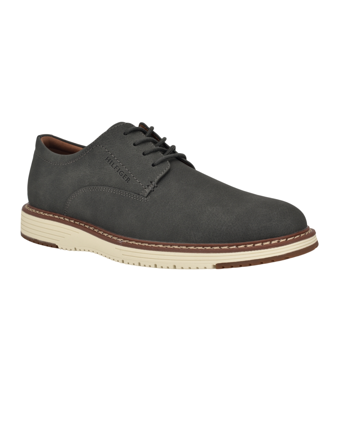 Tommy Hilfiger Men's Hiday Casualized Hybrid Oxfords In Cognac