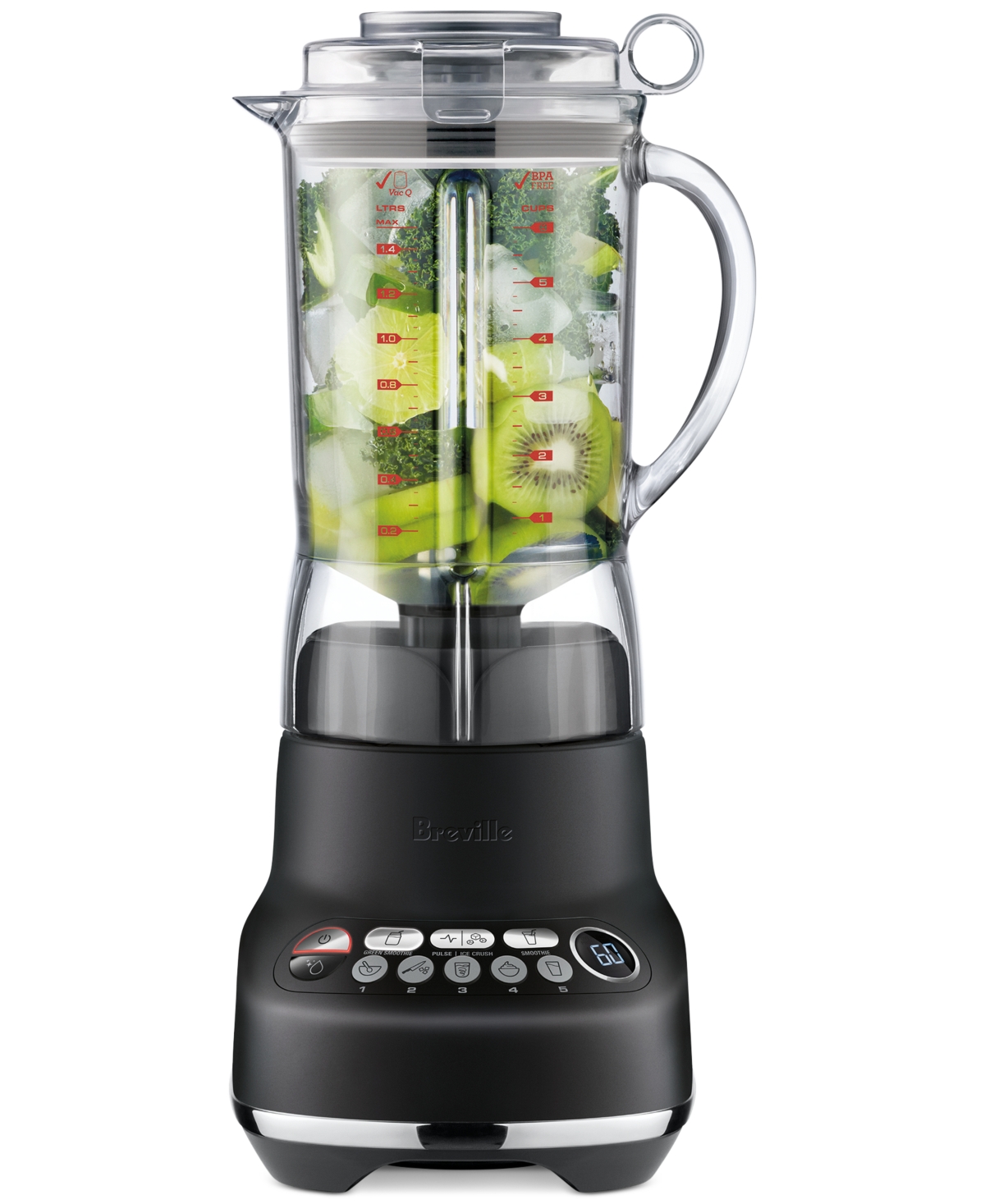 Breville Fresh And Furious Lcd Blender In Red Velvet