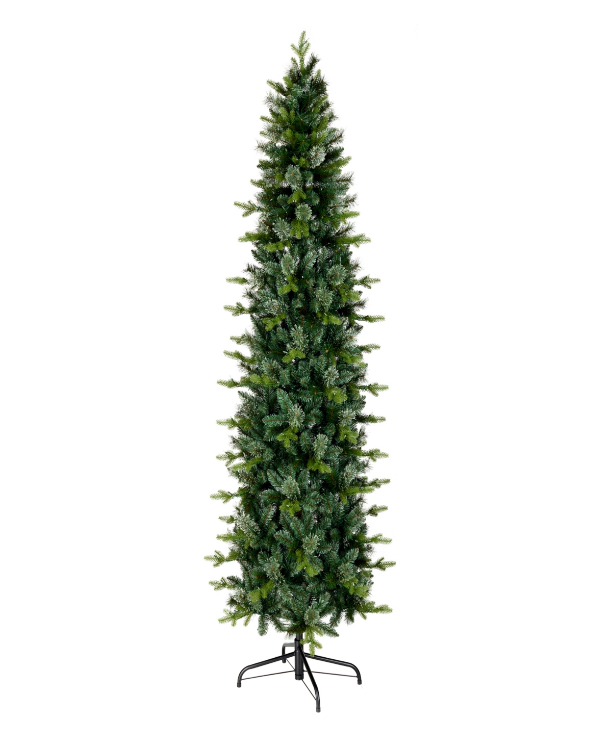 National Tree Company Prancer Pencil Fir Tree, 7.5 Feet. In Green