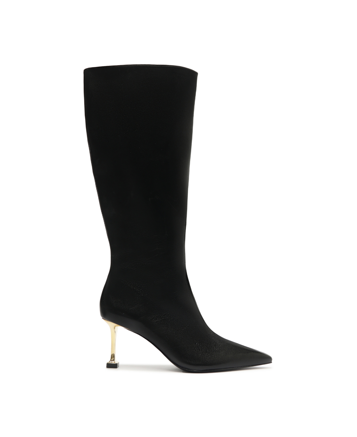Shop Schutz Women's Firenze Up Knee High Pointed Toe Boots In Black