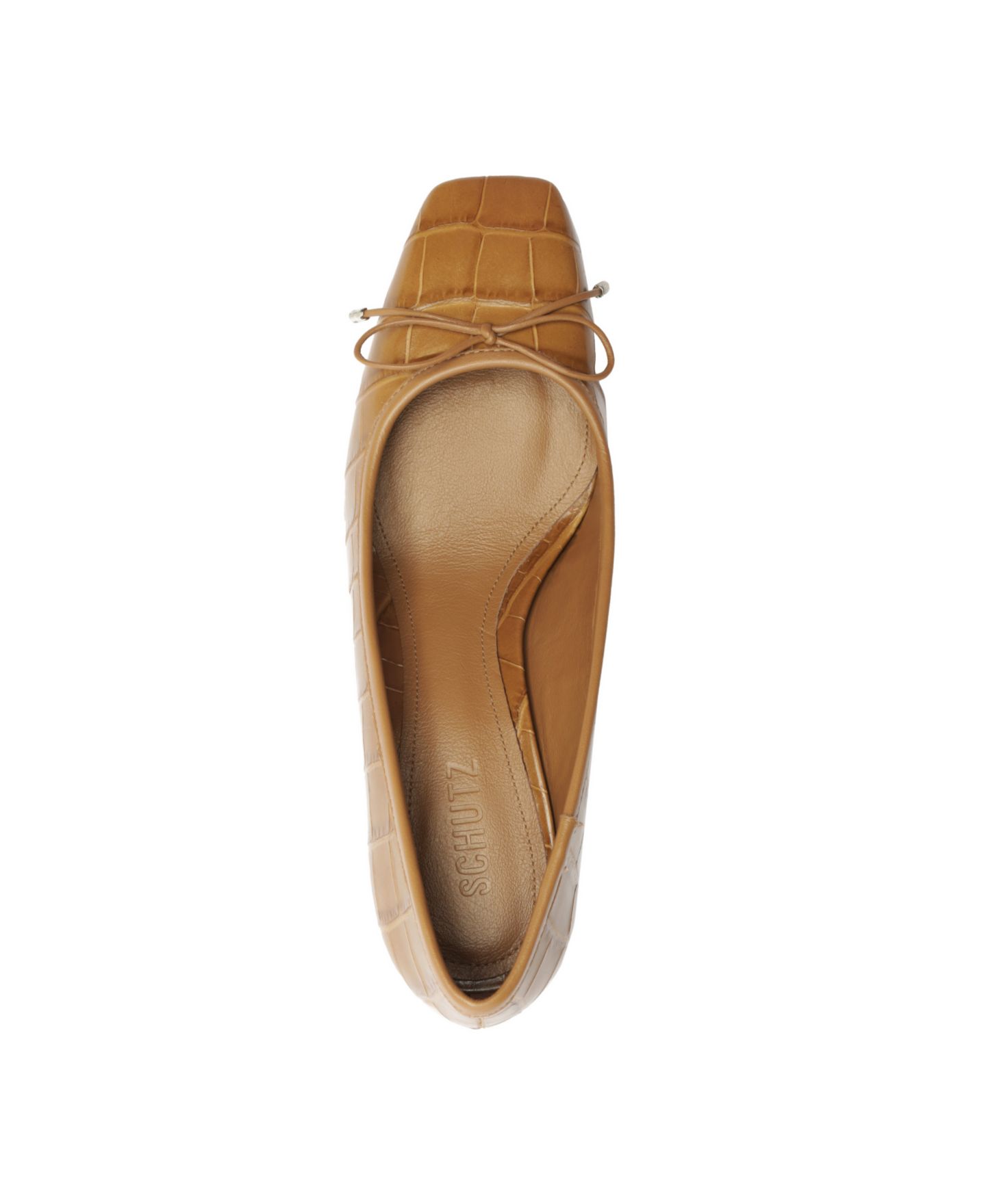 Женские туфли Schutz Arissa Square Toe Mid Block, цвет: Коричневый — фото 4