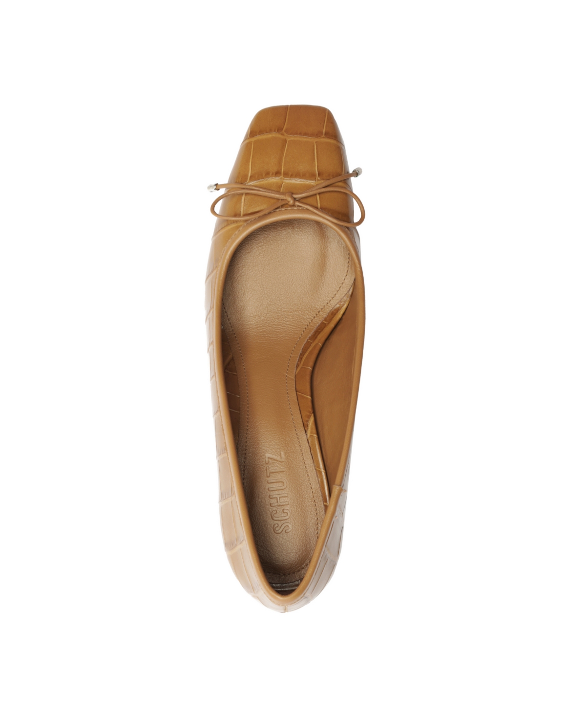 Shop Schutz Women's Arissa Square Toe Mid Block Pumps In Brown
