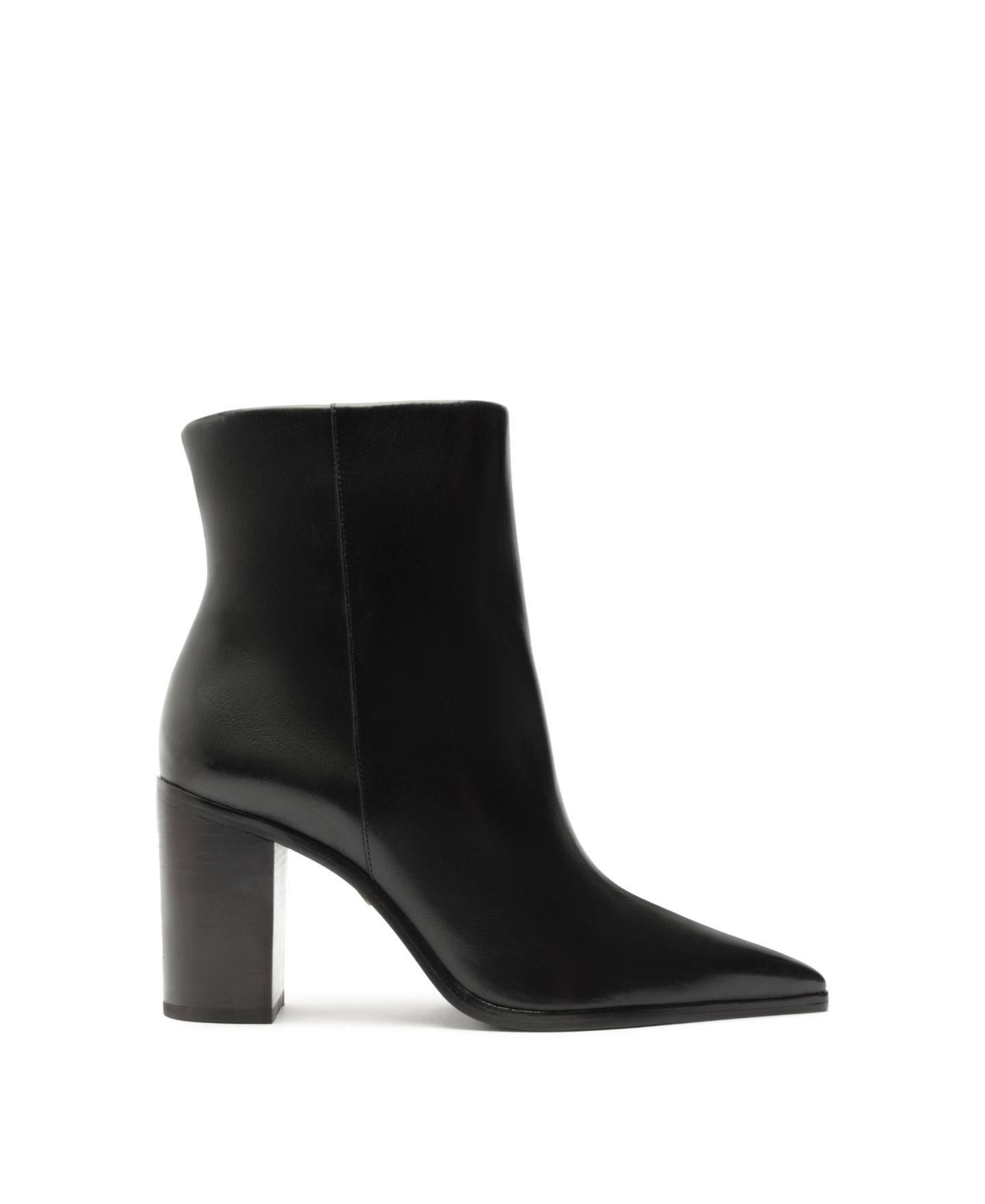 Женские ботинки Schutz Mikki Block Pointed Toe, цвет: Чёрный — фото 2