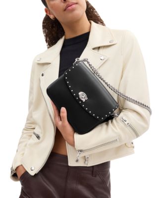coach cassidy backpack with rivets COACH Cassie Mini Leather Crossbody 19 with Rivets