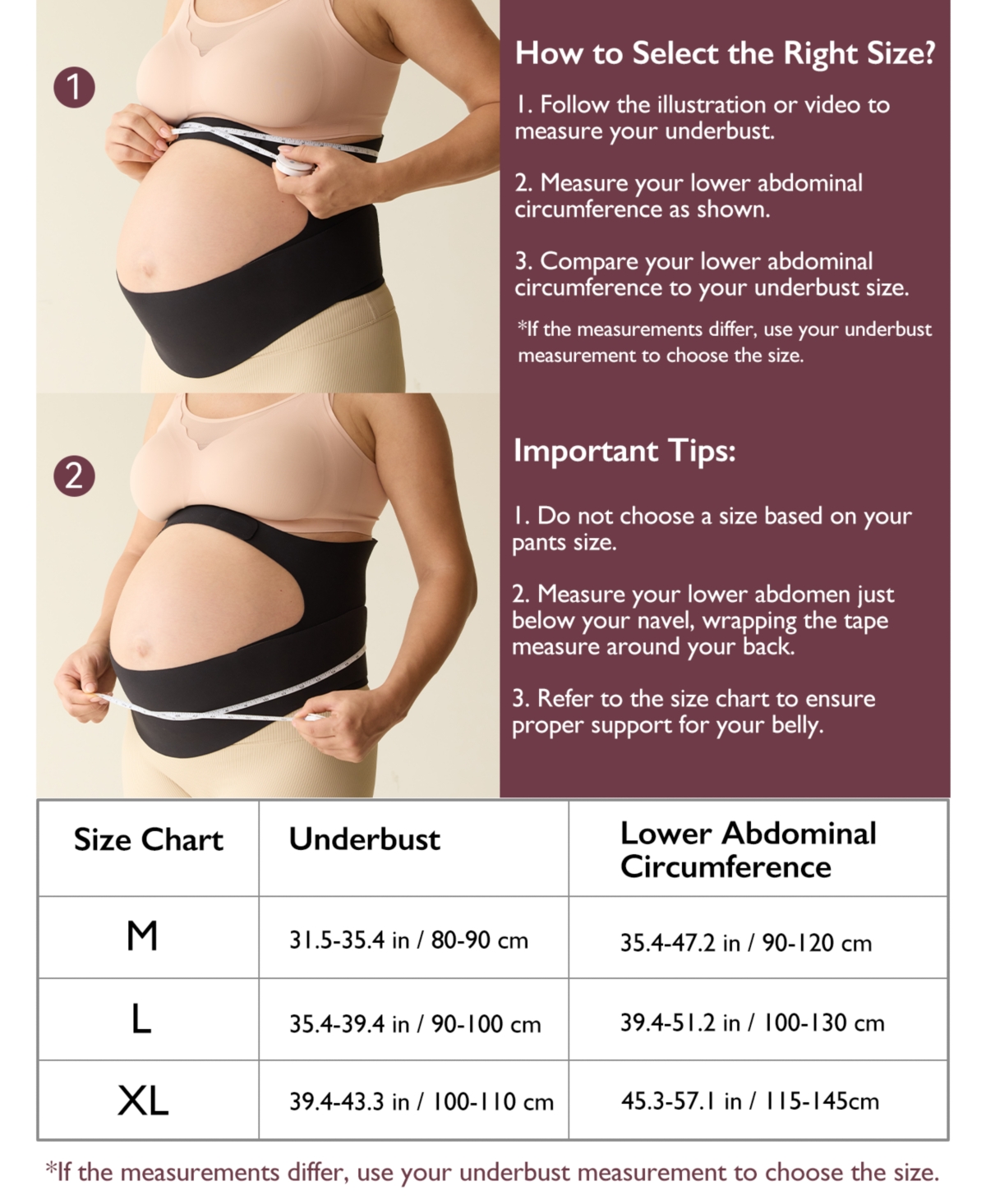 Momcozy Maternity Belt skin color,L size