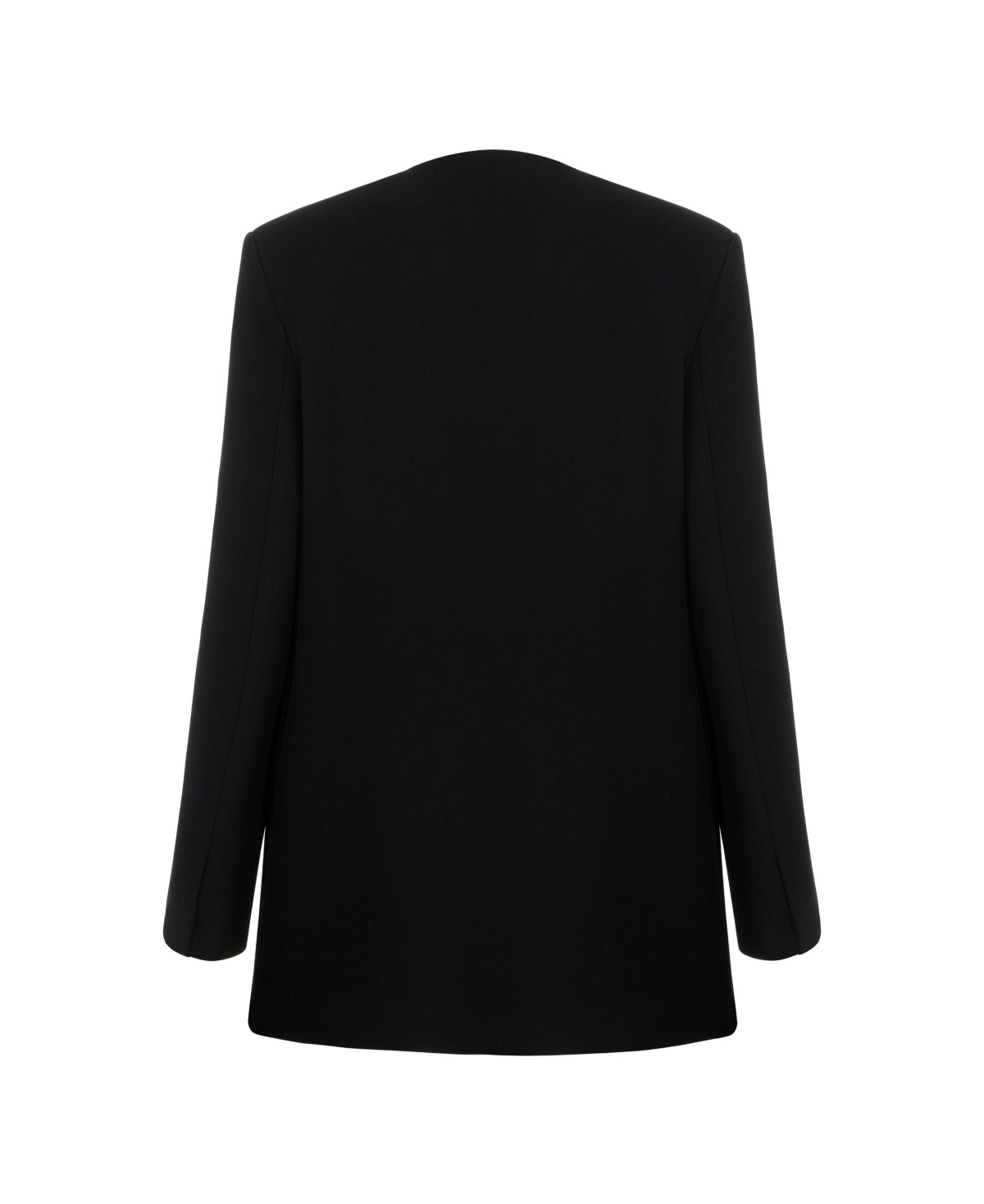 Nocturne Women's V-Neck Pleather Jacket