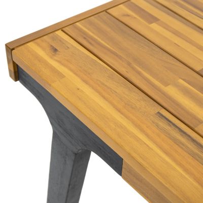 Streamdale Modern Acacia Dining Table, Seats 5