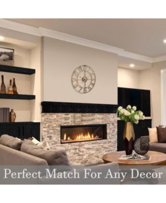 Large Wall Clock for Living Room Decor - Numeral Wall Clock for Kitchen Wall Clock Decorative