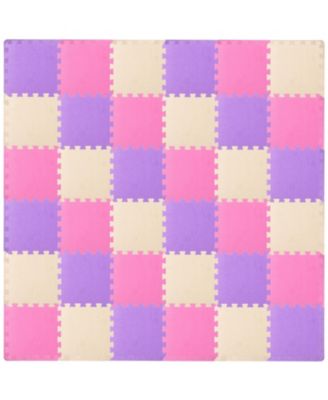 ProSource Kids Floor Play Mat 3/8-in, 36 Sq Ft - 36 Tiles
