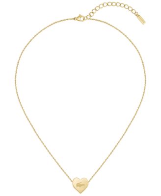 Women's Love My Croc IP Plated Necklace