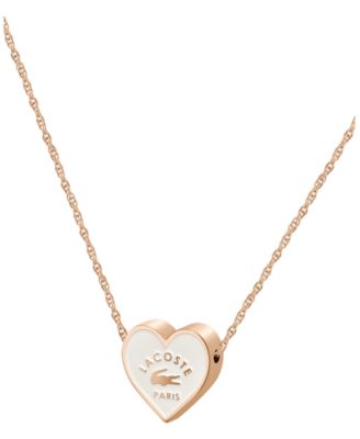 Women's Love My Croc IP Plated Necklace