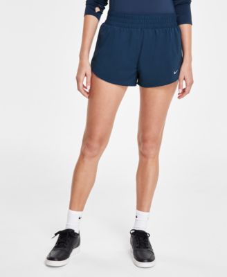 Women s One Dri FIT Mid Rise Brief Lined Shorts