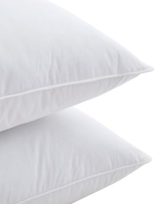 Medium Firm Goose Down Feather Pillow, King