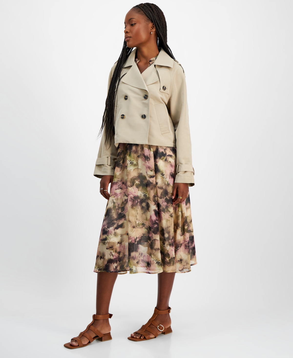 Steve Madden Women's Sirus Cropped Jacket