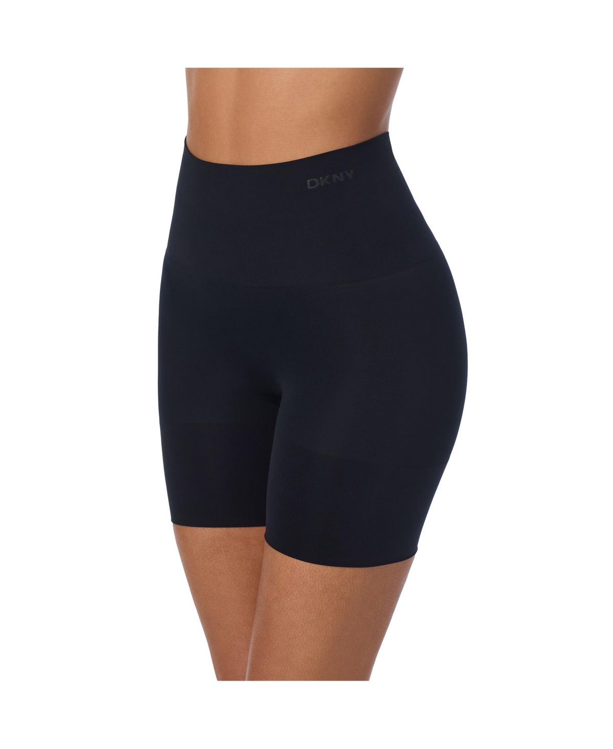 Dkny Women's Seamless Litewear Smoother Shapewear In Black