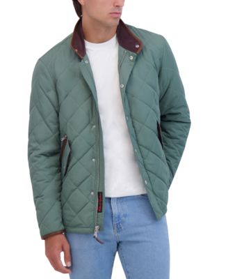 Robert Graham - Men's Quilted Stand Collar Field Jacket
