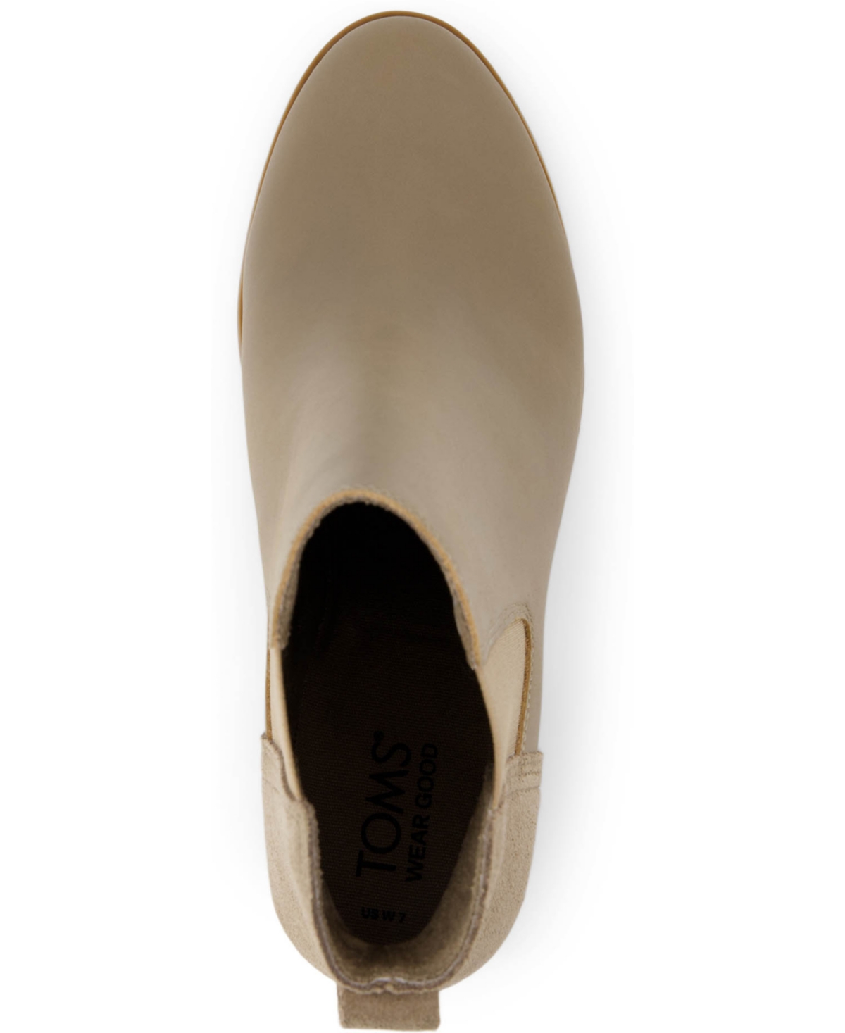 TOMS WOMEN'S EVELYN CHELSEA PULL-ON BLOCK HEEL BOOTIES 
