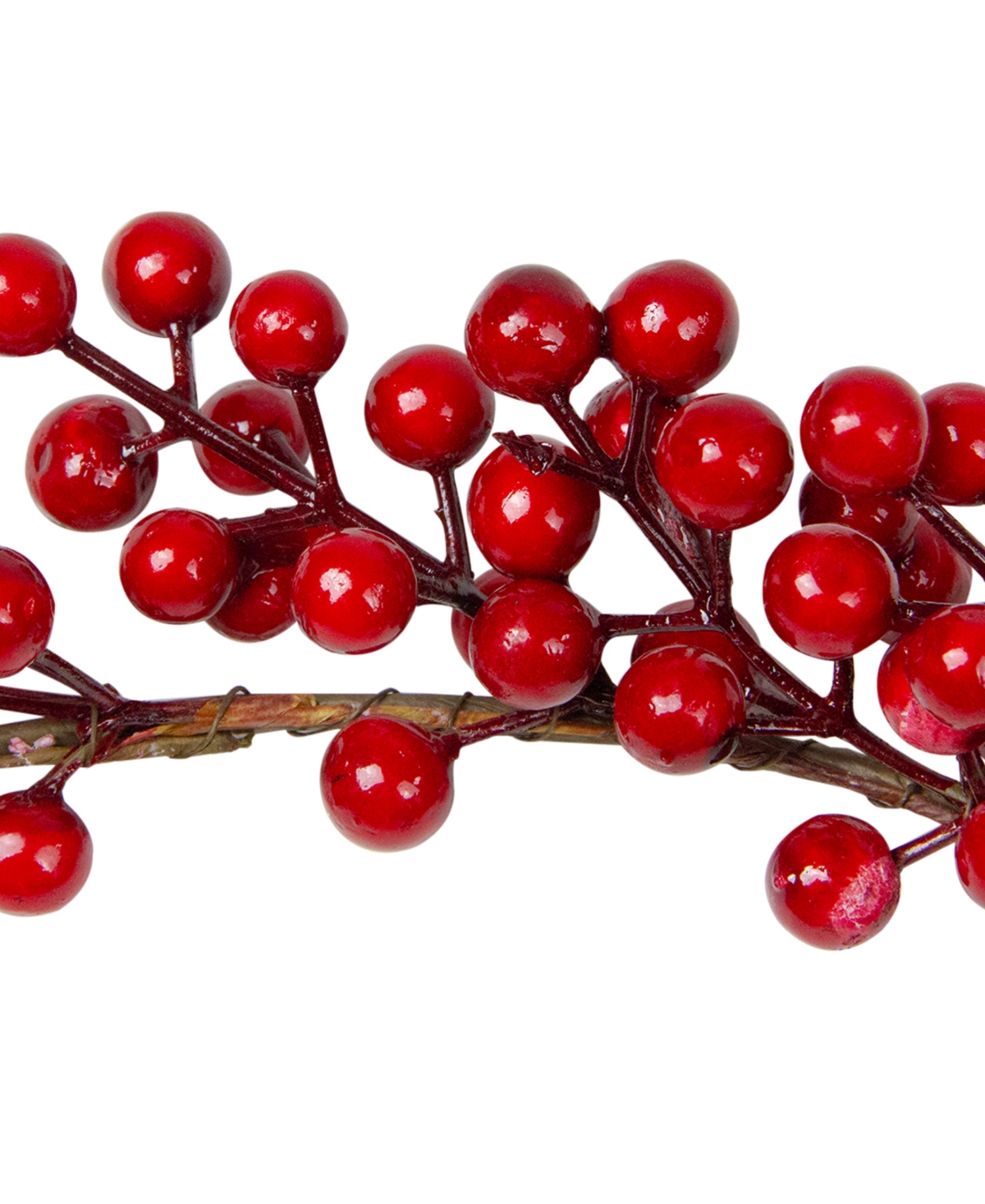 Northlight 5' ShinyBerries Artificial Christmas Garland - Red
