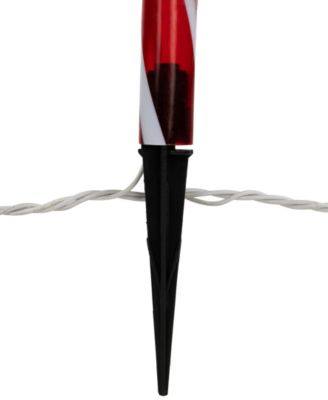 Candy Cane 8 Christmas Outdoor Pathway Markers