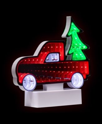 LED 3D Christmas Truck Tunnel Light - 7.25-Inch