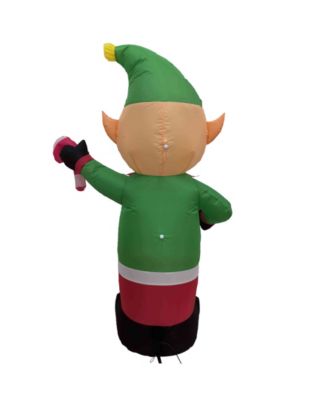 Inflatable Elf Outdoor Christmas Decoration- 4.25-Inch