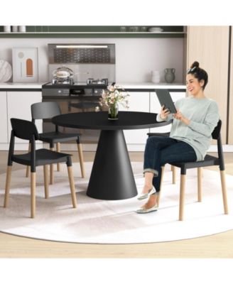 Modern Dining Side Chairs Set of 4 with Ergonomic Backrest for Dining Room