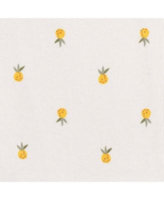 Baby Girls Sleeveless Onesies Bodysuits, 4 Pack