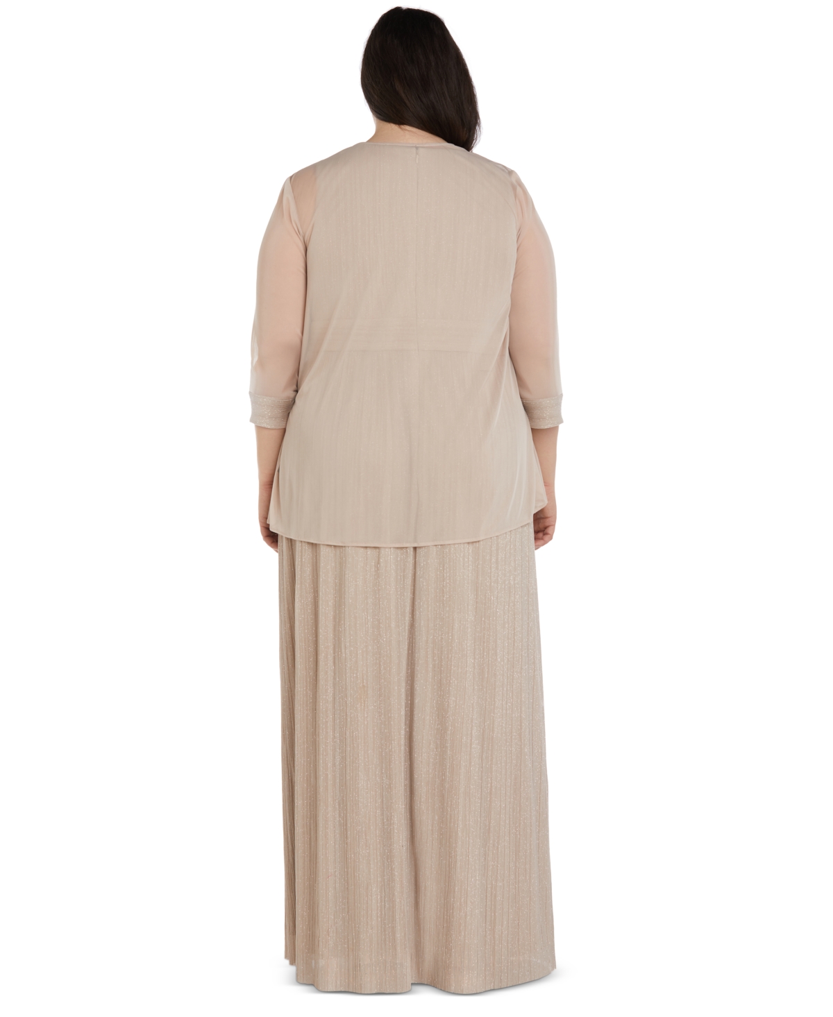 R & M Richards Plus Size 2-Pc. Jacket & Gown