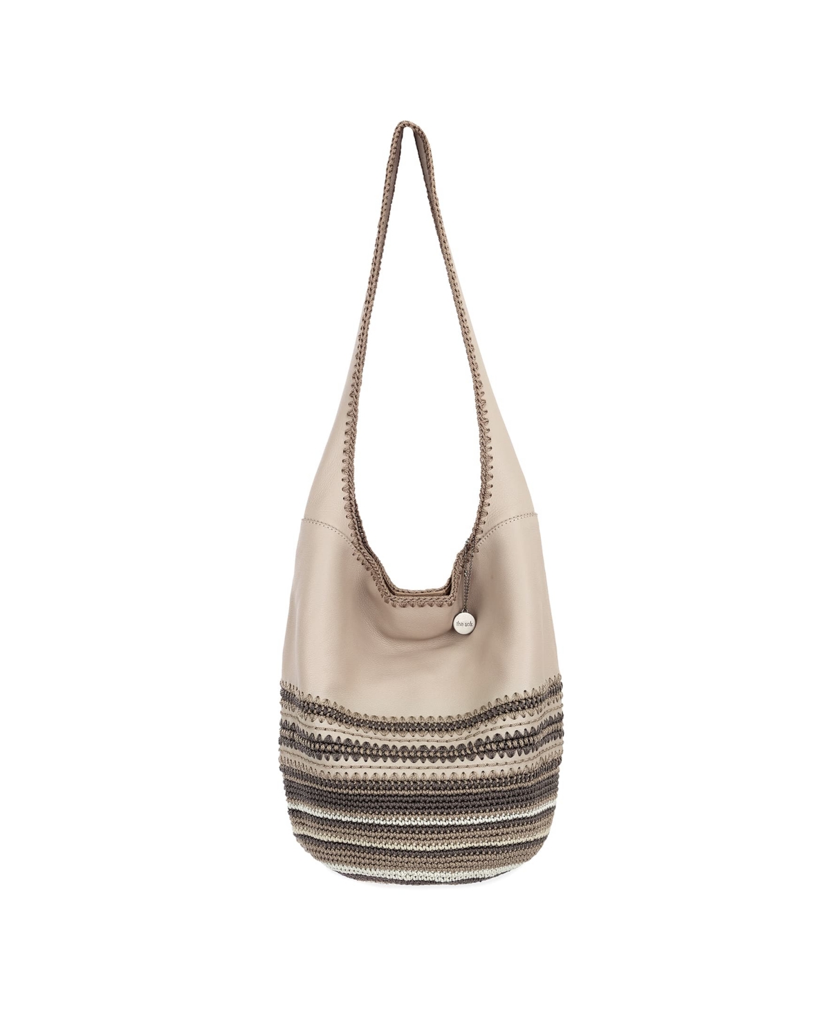 The Sak 120 Leather Hobo Sand Seminyak Smart Closet
