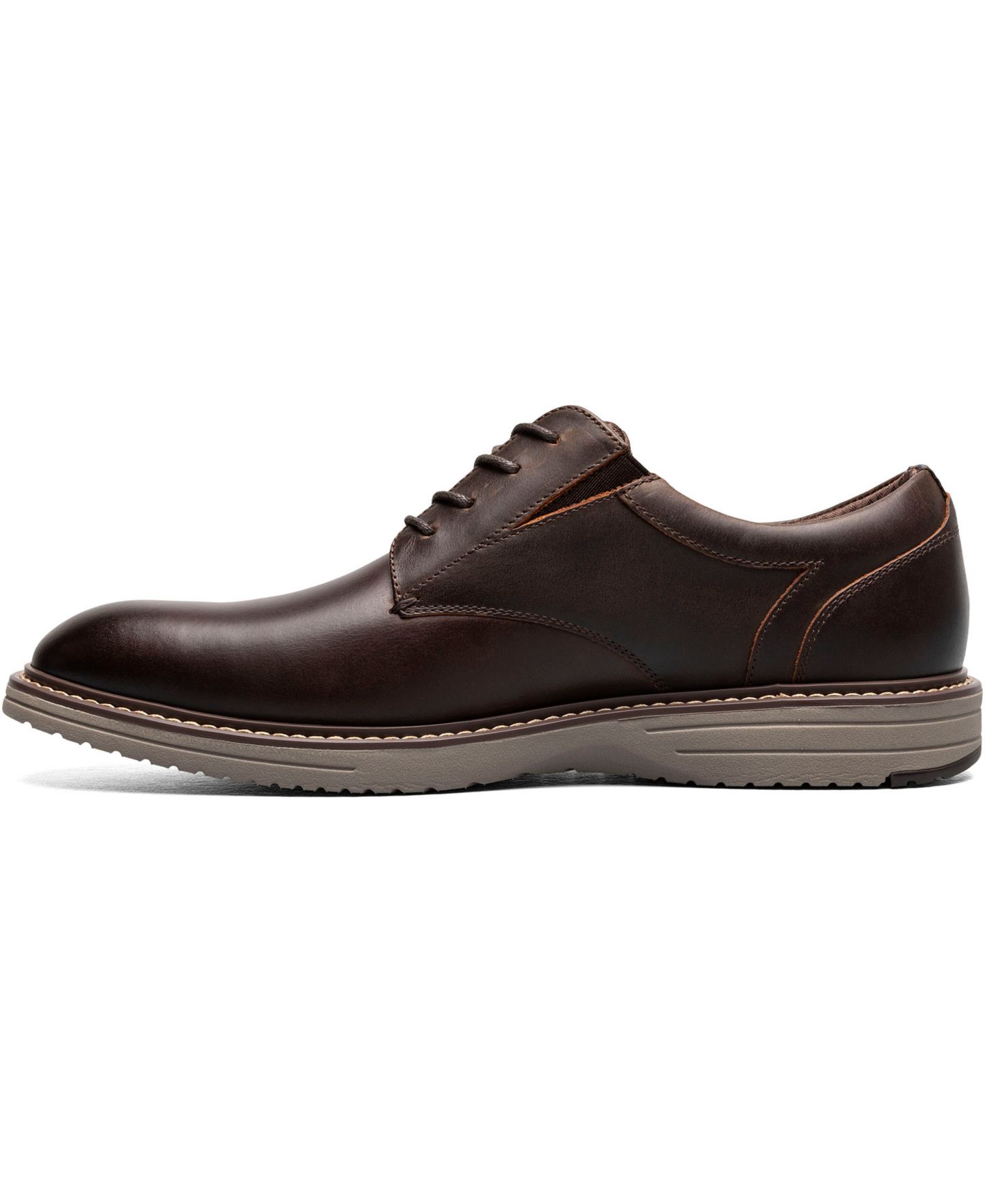 Мужские туфли Nunn Bush Griff Plain Toe Oxford, цвет: Чёрный — фото 14
