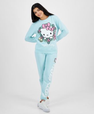 Juniors Hello Kitty Holiday Graphic Sweatshirt Joggers