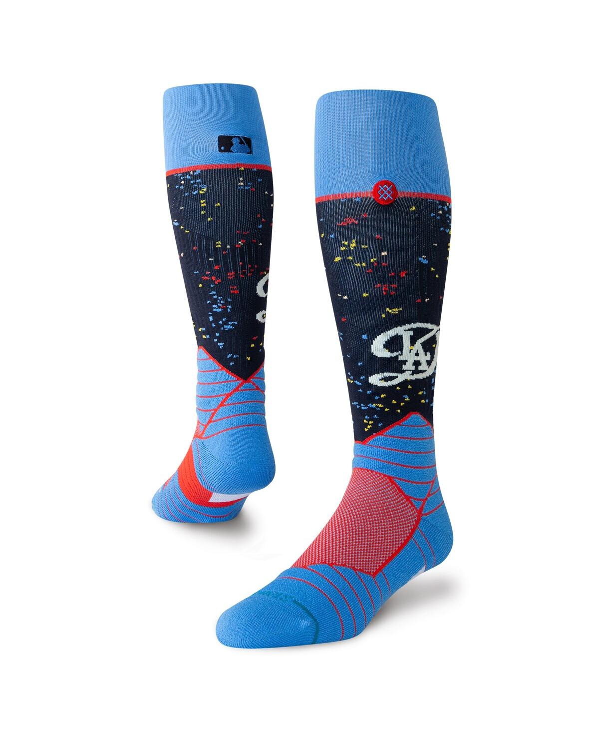 Men's and Women's Blue Los Angeles Dodgers 2024 City Connect Over the Calf Socks - Blue