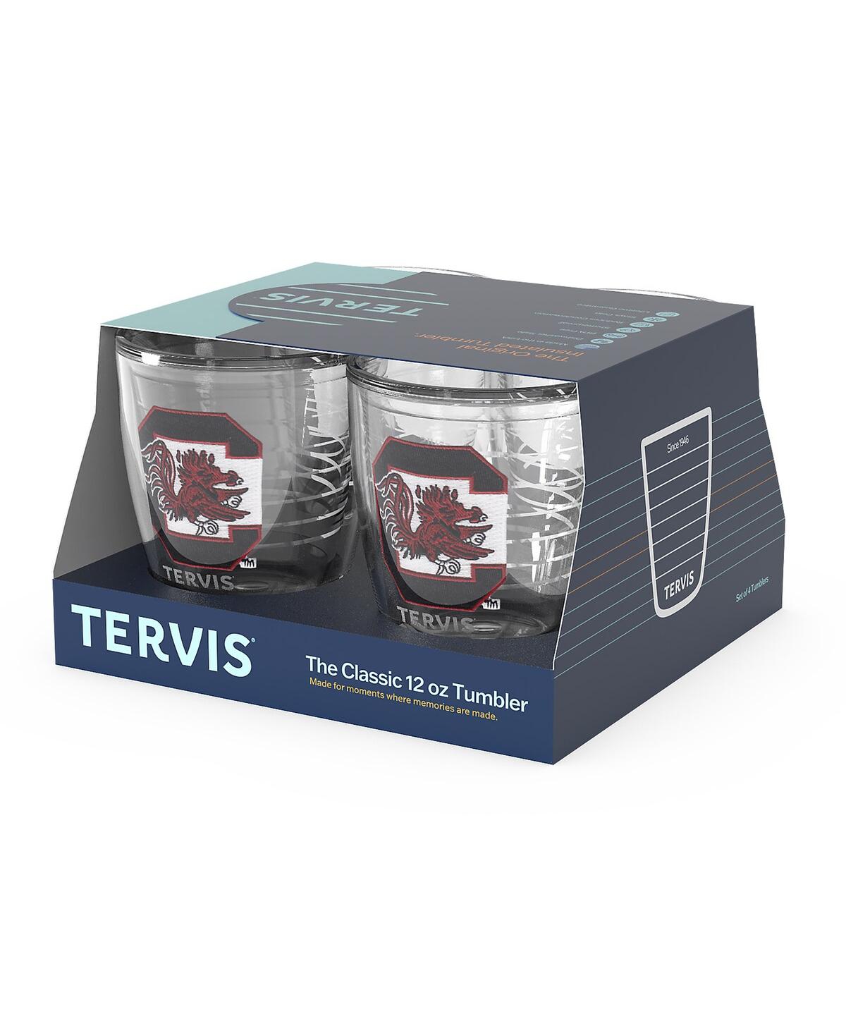 Tervis Tumbler South Carolina Gamecocks 4-pack 12oz. Emblem Tumbler Set In No Color