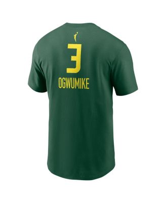 Men's and Women's Nneka Ogwumike Green Seattle Storm Explorer Edition Name Number T-Shirt