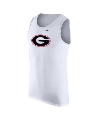 Men's White Georgia Bulldogs Tank Top