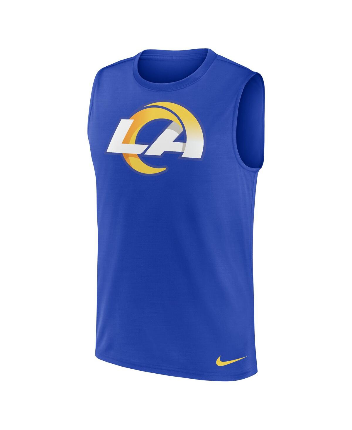 Nike Men'sLos Angeles Rams Blitz Legend Muscle Perform Tank Top - Royal