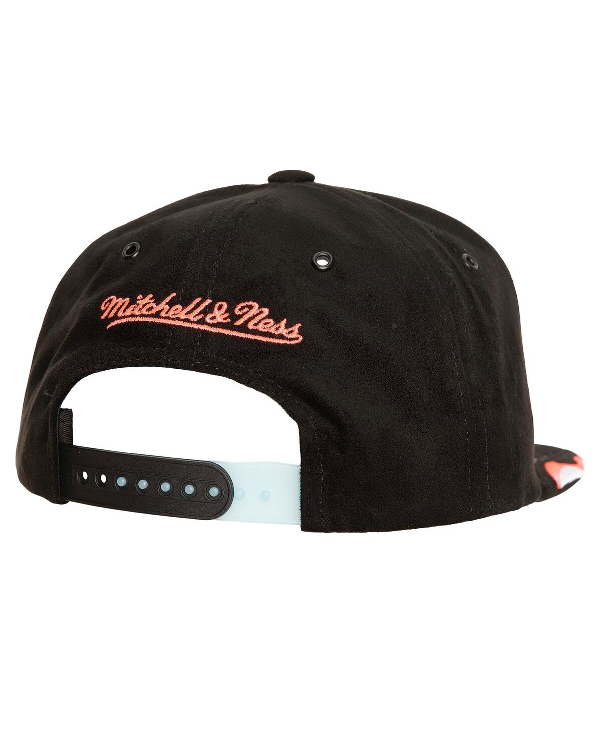 Mitchell & Ness Men's Black Chicago Bulls Day 6 Snapback Hat In Black