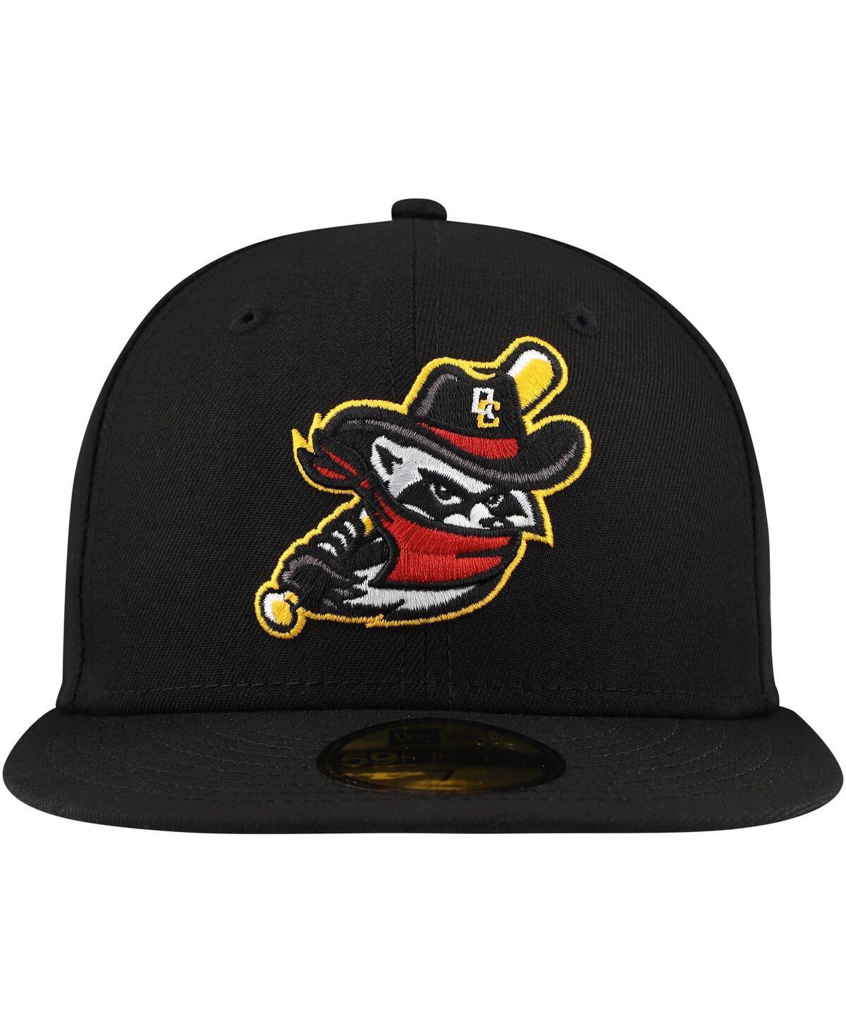 New Era Men'sQuad Cities River Bandits Authentic Collection 59FIFTY Hat - Black