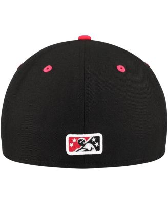 Men's Black Pensacola Blue Wahoos Authentic Collection 59FIFTY Hat